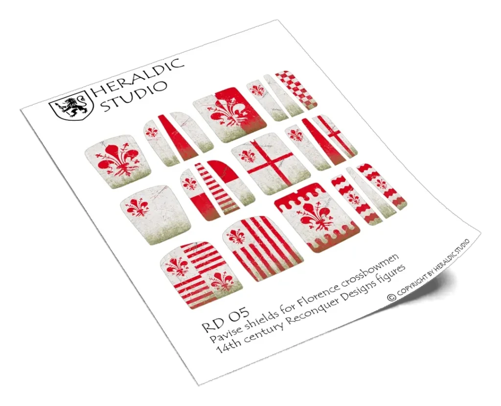 Florence Pavise Shields - the transfer sheet