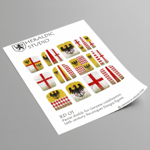 pavise shields for genoese crossbowmen