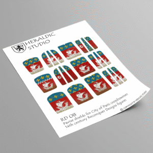 pavise shields for city of paris crossbowmen